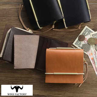 WINS FACTORY 薄型 カスタム 二つ折り 財布