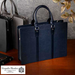 青木鞄 COMPLEX GARDENS 角シボ 牛革 ビジネスバッグ 裟竭羅 メンズ ブリーフケース 本革 日本製 A4 2way