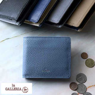 青木鞄 la GALLERIA 二つ折り財布 小銭入れあり Cervo