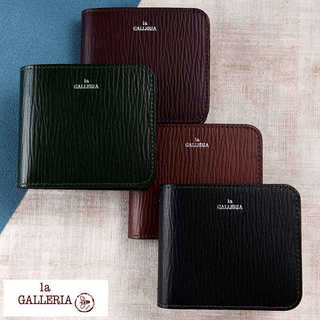 青木鞄 la GALLERIA メンズ折り財布 MARE