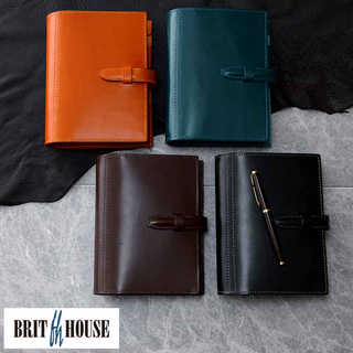 BRIT HOUSE バイブルサイズ メンズシステム手帳 Buono 栃木レザー