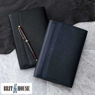 BRIT HOUSE バイブルサイズ メンズシステム手帳 ストレージ 収納機能付き