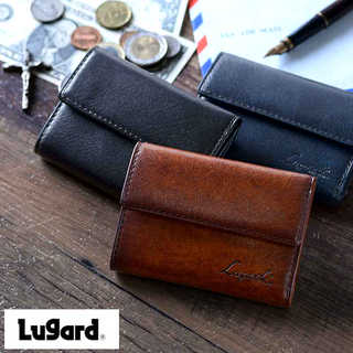 青木鞄 Lugard 三つ折財布 G-3 小銭入れ付き
