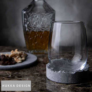 ロックグラス 北欧 おしゃれ HUKKA DESIGN suomi カレリアンソープストーン ロック グラス コースター セット