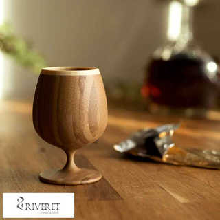 RIVERET ブランデーベッセル 竹製 ロックグラス