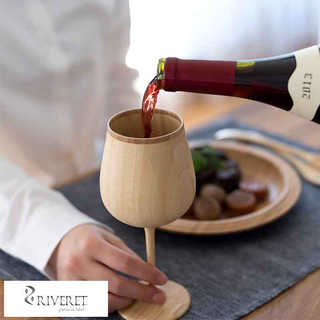 RIVERET ブルゴーニュ 竹製 赤ワイン ワイングラス