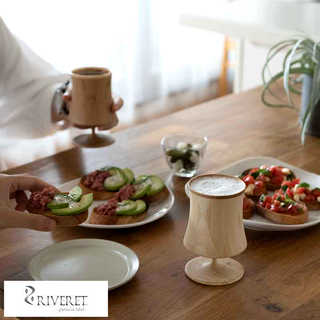 RIVERET ビアベッセルナイト S 竹製 グラス