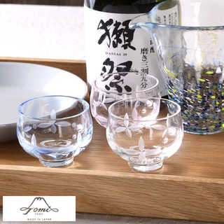 Tomi Craft 小樽切子 お猪口 酒杯  SDGs お猪口 おちょこ 酒器 日本製 伝統 おしゃれ 大人 逸品 粋 酒好き