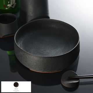 食器 おしゃれ 日本製 日本の歴史 TSUKI 安田瓦 ボウル 中鉢 約17cm  日本料理 伝統 和食 料亭 ラッピング 可 歴史好き おすすめ