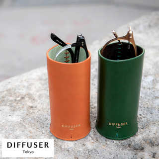 DIFFUSER メガネスタンド OIL LEATHER EYEWEAR STAND