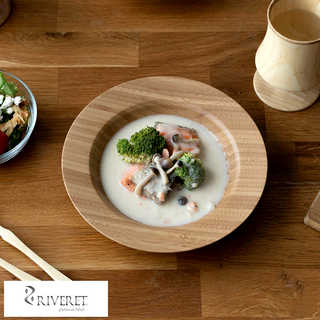 RIVERET 孟宗竹製シチュープレート 21cm