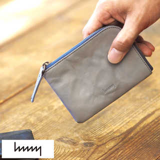 hmny casual L字ファスナー カードケース