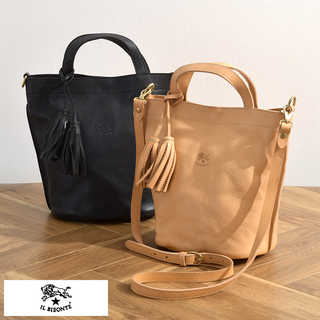 IL BISONTE 2wayショルダートートバッグ