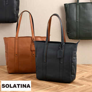 SOLATINA 15ポケット オイルレザートートバッグ