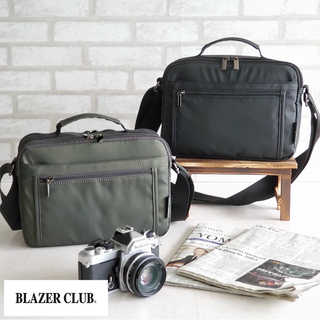 BLAZER CLUB 超軽量 横型 BOX ショルダーバッグ