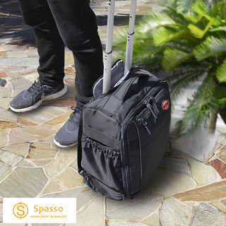 キャリーバッグ 機内持ち込み リュック Spasso STEP2 キャリーケース メンズ ソフトキャリー スーツケース ビジネス おしゃれ 旅行