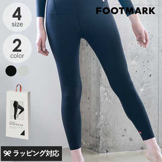 FOOTMARK フットマーク ベースウェア ロングレギンス women mnr-0618 姿勢矯正猫背矯正/インナー タイツ/レディース/女性/補正/日本製/ゆがみ/肩こり/改善 解消/