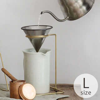 Horn Please ホーン プリーズ BRASS コーヒー ドリップスタンド ピーク L