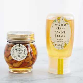 MY HONEY ナッツの蜂蜜漬けL・アカシアハニー300ｇセットのプレゼント