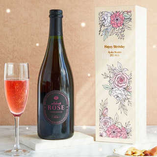 CRAFT X/CELEBRATE ONE 名入れ CELEBRATE ROSE スパークリングワイン ...