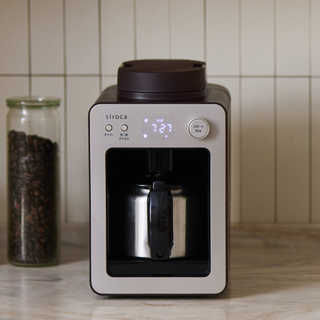 siroca（シロカ）全自動コーヒーメーカー カフェばこ MCモデル シャンパンシルバー［SC-A372 ］