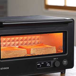 siroca（シロカ） オーブントースター ブラック［ST-211］