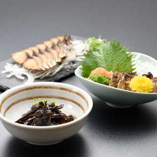 JIMONO「本わさび・牡蠣・鯖」