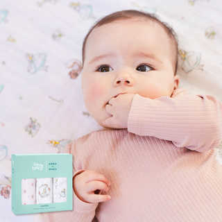 【日本正規品】スワドル おくるみ ３枚 セット アリスインワンダーランド [120cm×120cm]