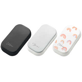 【全面デザイン】名入れ 3段階温度調節 充電式カイロ