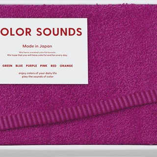 COLOR SOUNDS フェイスタオル CSD2510PI ピンク