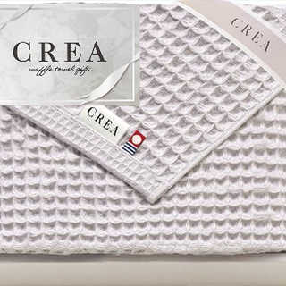 CREA×今治ワッフルソフト フェイスタオル(パープル) CRW9150-PU