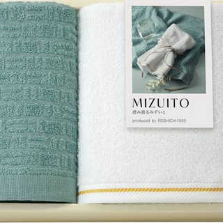 MIZUITO 澄み渡るみずいと 大阪泉州フェイスタオル&ハンドタオル 39020