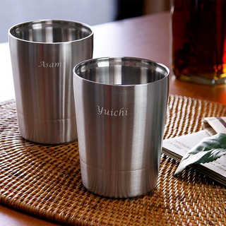 【名入れ】ダブルウォールロック ペア