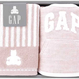 baby GAP ウォッシュタオル&スタイ 54-5019150P ピンク