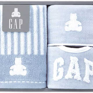 baby GAP ベビーフェイスタオル&ミニハンカチ&スタイ 54-5019200B ブルー