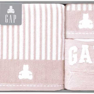 baby GAP ミニバスタオル&ウォッシュタオル&スタイ 54-5019300P ピンク