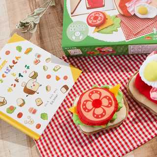 絵本おもちゃ(おにぎりorサンドイッチ)