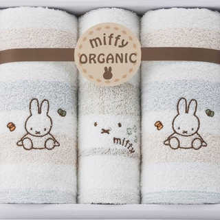 ミッフィー オーガニック フェイスタオル2P&ウォッシュタオル 2287-26907