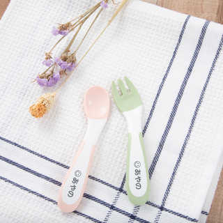【名入れ】にぎにぎスプーンフォークセット
