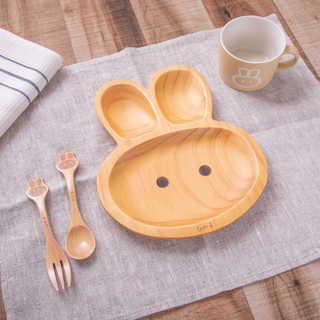 【名入れ】キッズ食器ギフトセット うさぎ