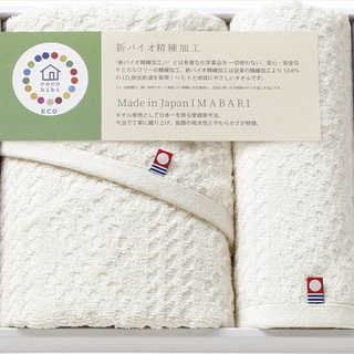 cocohibi サスティナブル 今治フェイスタオル&ウォッシュタオル IMCO-203