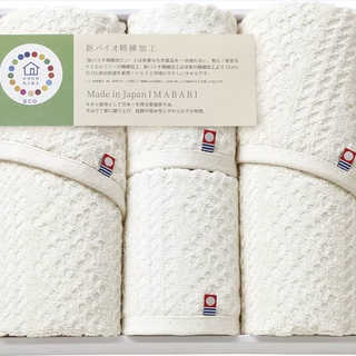 cocohibi サスティナブル 今治フェイスタオル2P&ウォッシュタオル2P IMCO-403
