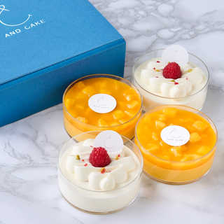 ショートケーキ&マンゴープリン 4P