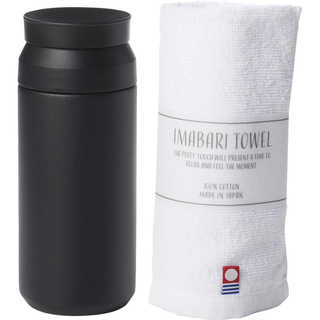 AMli HOME|ボトル340ml&今治タオル ブラック