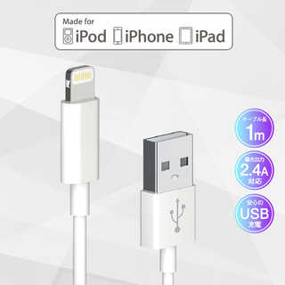 appleライセンス商品 充電ケーブル ライトニングケーブル