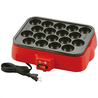 ホームスワン 着脱式 角型電気たこ焼き器