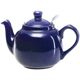 ロンドンポタリー ファームハウス ティーポット 2cup コバルトブルー