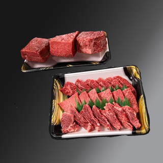 門崎熟成肉塊焼き・塊肉おもてなしセット+門崎熟成肉焼肉おもてなしセット