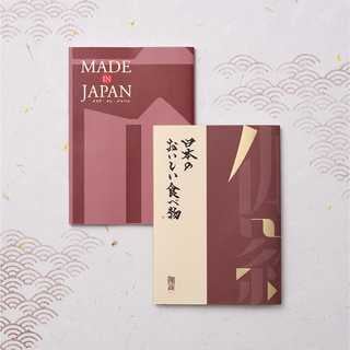 [大和 カタログギフト] メイドインジャパン with 日本のおいしい食べ物 MJ26+伽羅(きゃら) [冊子タイプ]