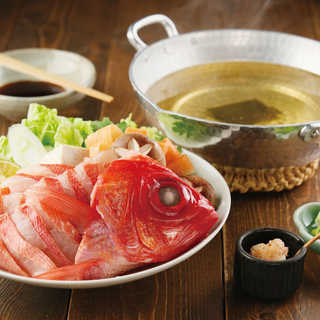 金目鯛しゃぶしゃぶ